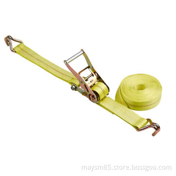 3"10t 22000lbs Ratchet tie down Polyester Cargo Lashing